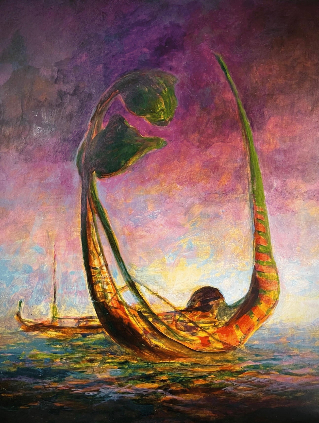"Multidimensional Sails" by Solomon Enos