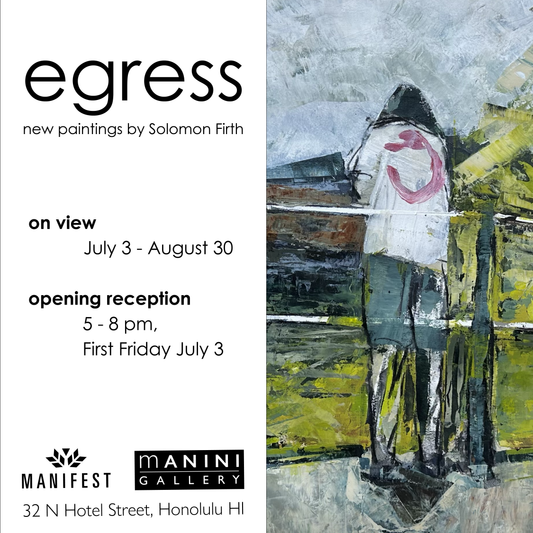 EGRESS - new paintings by Solomon Firth