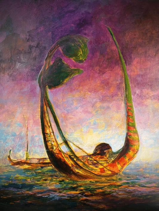 "Multidimensional Sails" by Solomon Enos