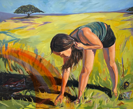 "In Between Grass Borders" by Naomi Santoki