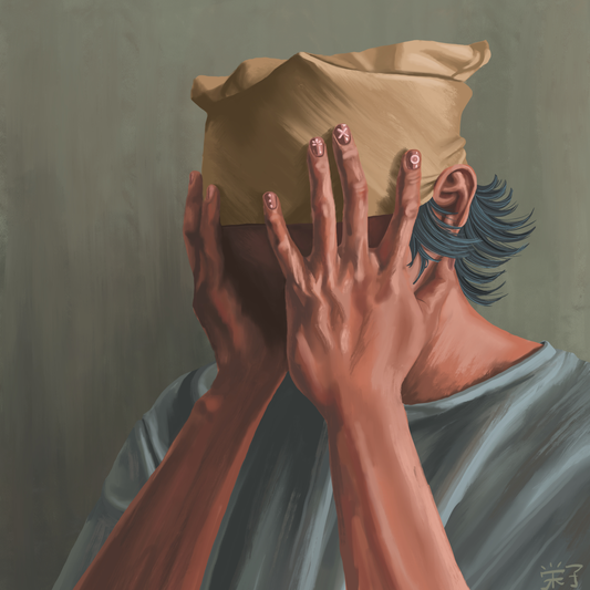 "I wanted you to race my mind" by Eiko Art (Print)